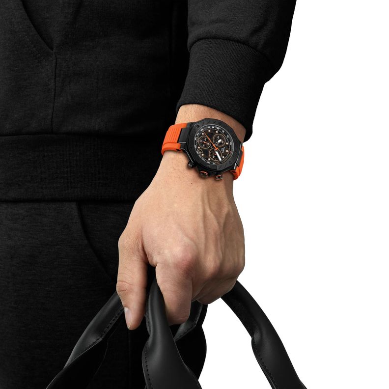 Reloj Tissot T-Race Crono Naranjo-3