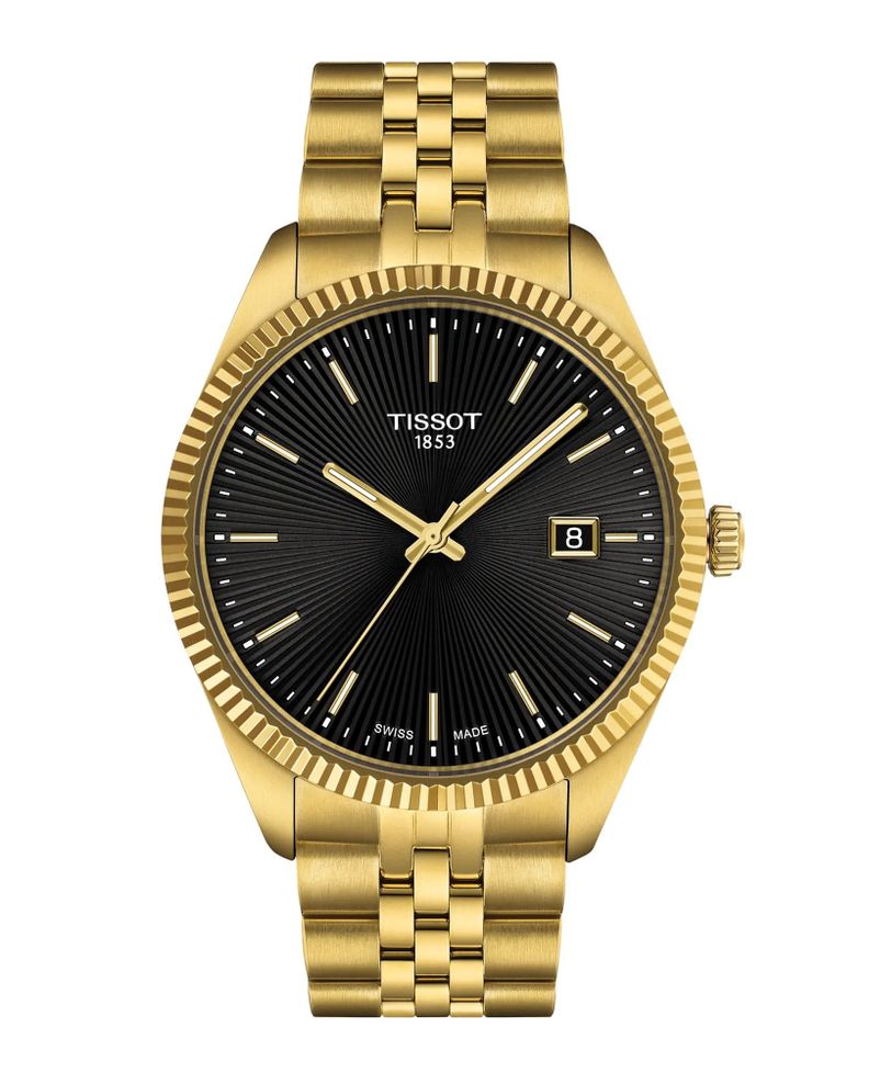 Reloj Tissot Ballade 40MM Dorado Plata