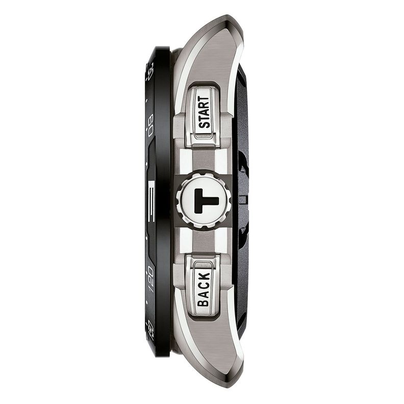 Reloj Digital Tissot T-Touch Connect Solar Acero Negro-2