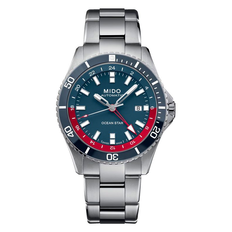 Reloj Mido Ocean Star GMT Bicolor Acero