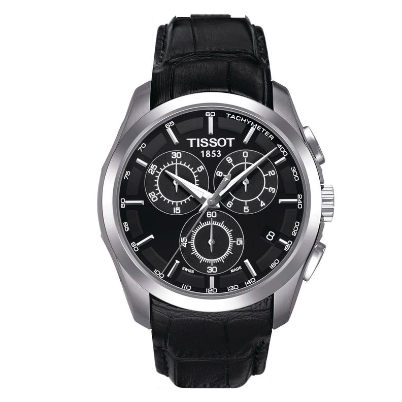 Reloj Tissot Couturier Chronograph Negro-0