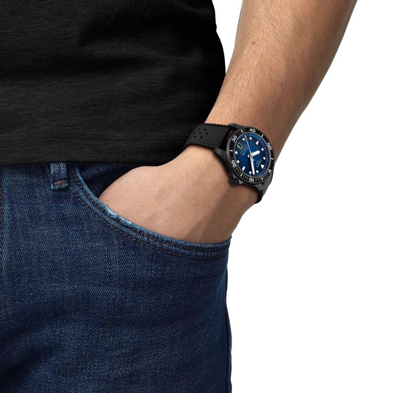 Reloj Tissot Seastar 1000 Powermatic 80 Resina-3