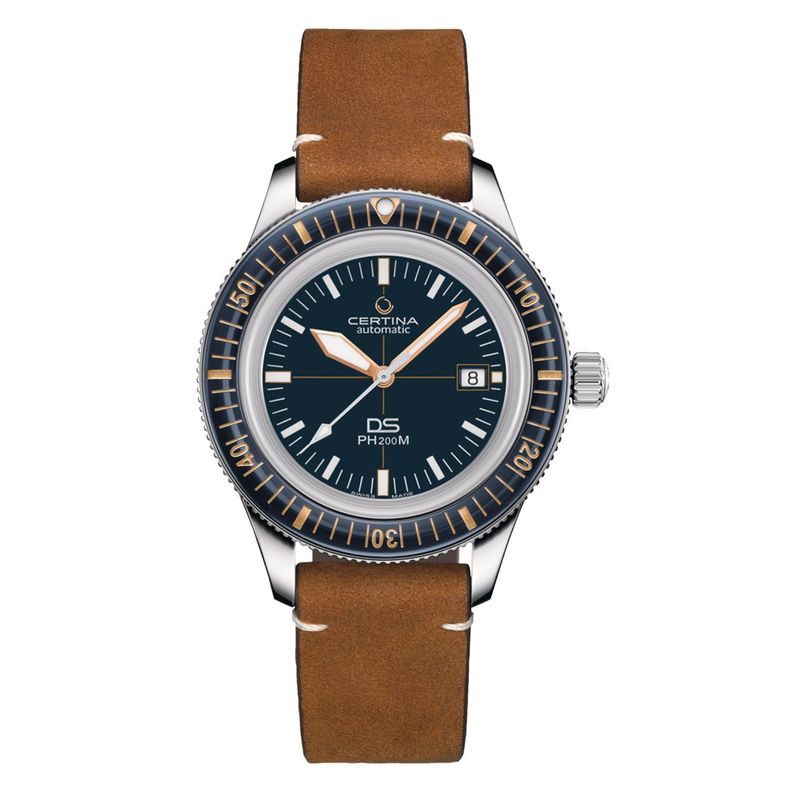 Reloj Certina DS PH200M Cuero Café-0