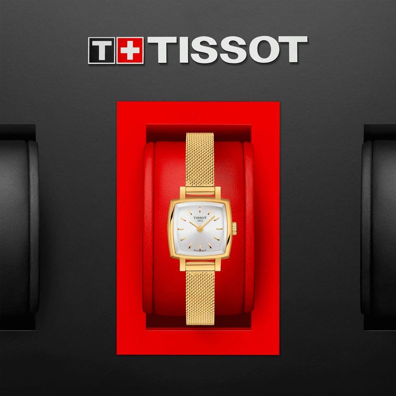 Reloj Tissot Lovely Square Oro-2