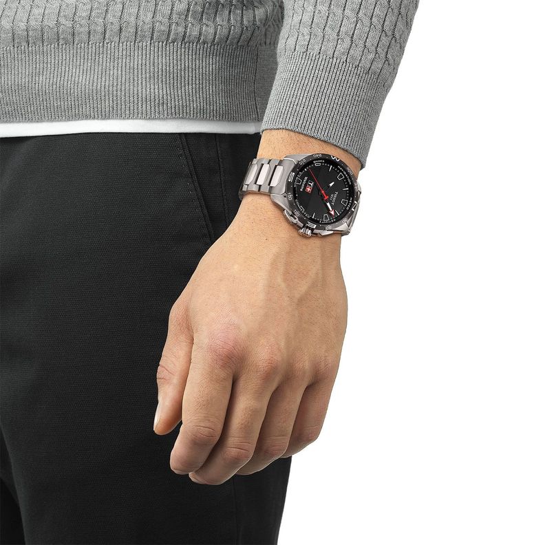 Reloj Digital Tissot T-Touch Connect Solar Acero-1
