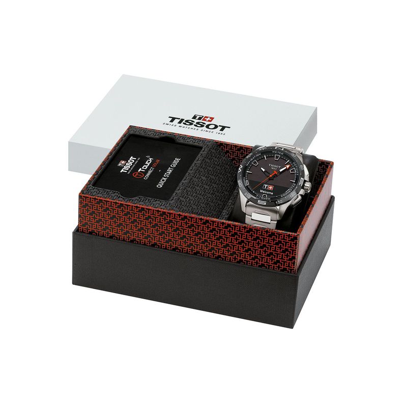 Reloj Digital Tissot T-Touch Connect Solar Acero-2