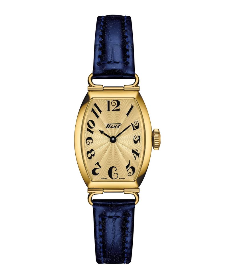 Reloj Tissot Heritage Porto Small Cuero Dorado-0
