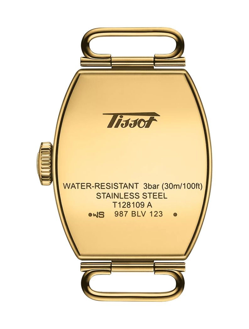 Reloj Tissot Heritage Porto Small Cuero Dorado-1