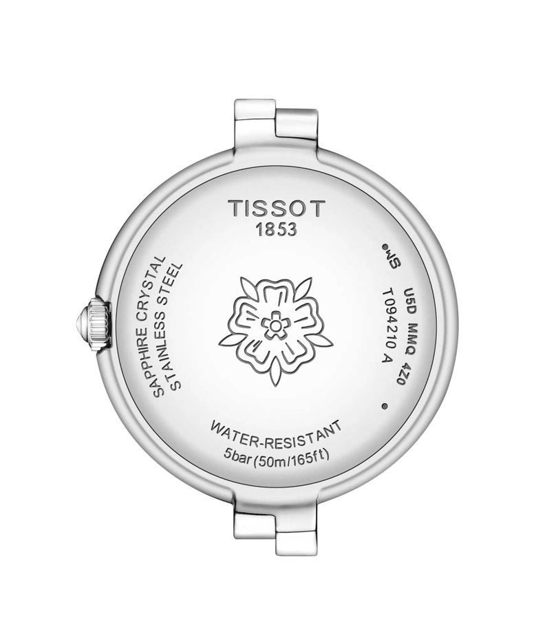 Reloj Tissot Flamingo Acero Café-1