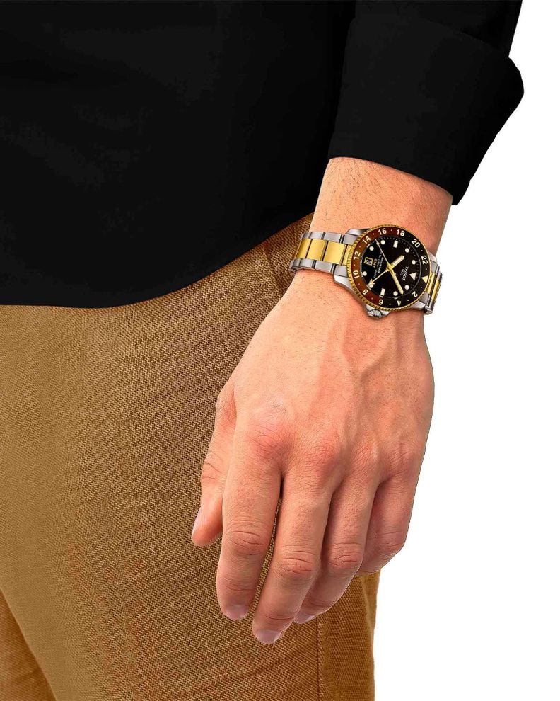 Reloj Tissot Seastar 1000 Quartz GMT Bicolor-3