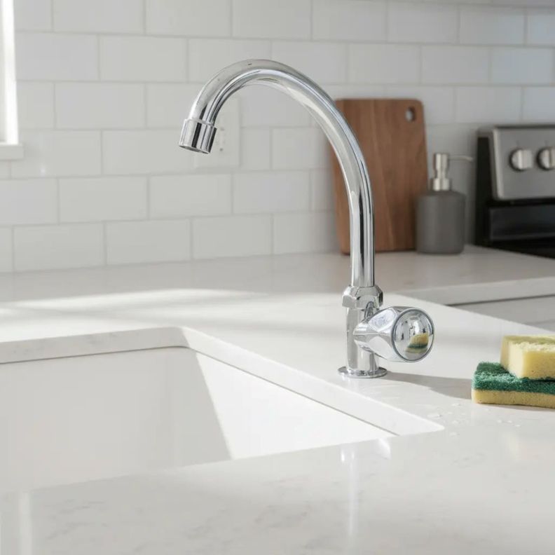 Llave Lavacopas Plus Taumm Color Plateado