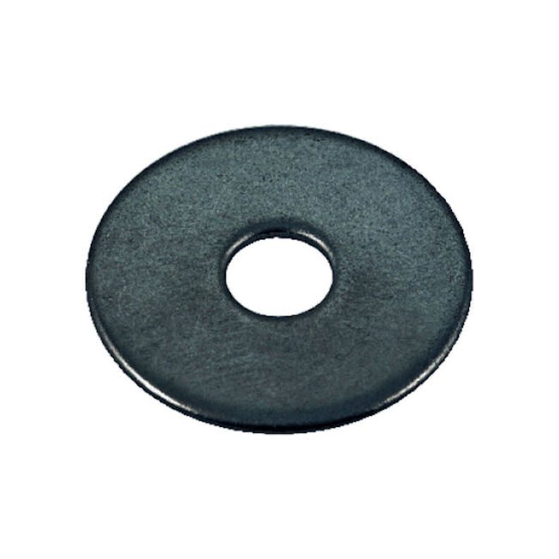 Golillas Planas Corriente Negras 1/4. 1 Kg.