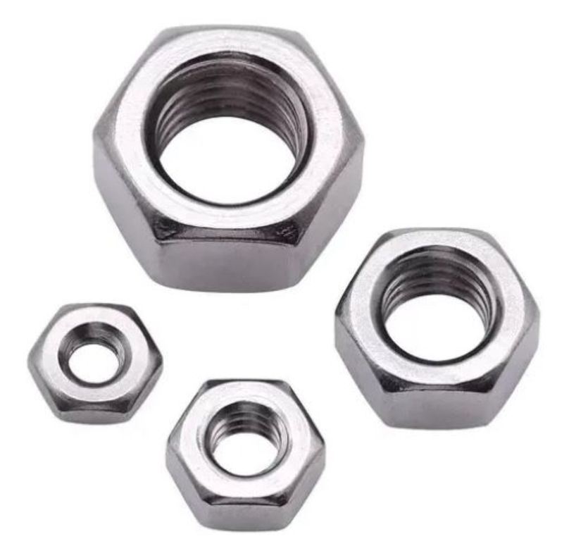 Tuerca Hexagonal Acero Inoxidable 304 3/4 (50 Unidades)