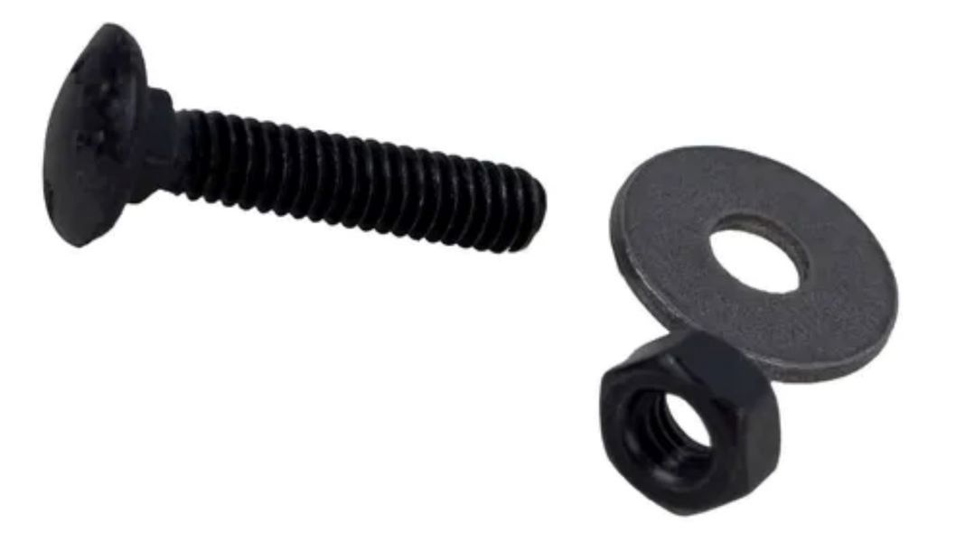 Pack Perno Coche 5 /16 x 2 Negro Tuerca Y Golilla (100 Un)
