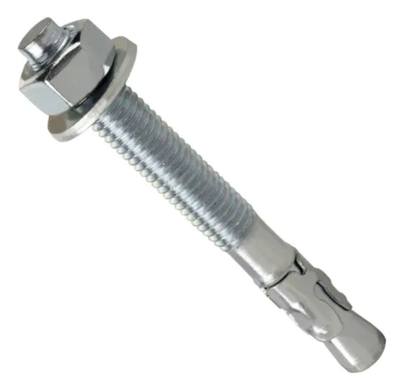 Perno Anclaje Con Cuna 1/2 X 3 1/4 Zincado Pack De 10 Und