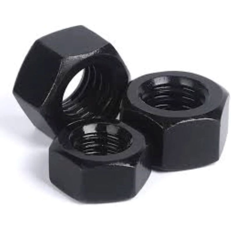 Tuerca Hexagonal Negra 1/2" 100 Unidades