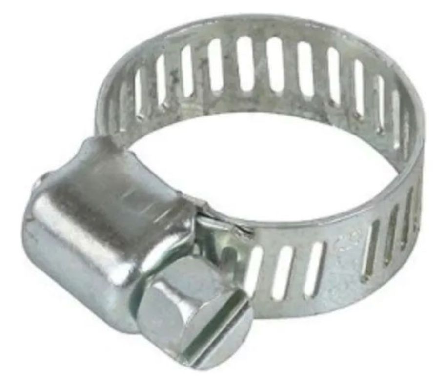 Pack Abrazadera De Manguera 13mm 4 Un Gris