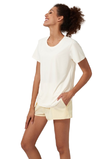 Polera Manga Corta Dri-Fit Blanco -2