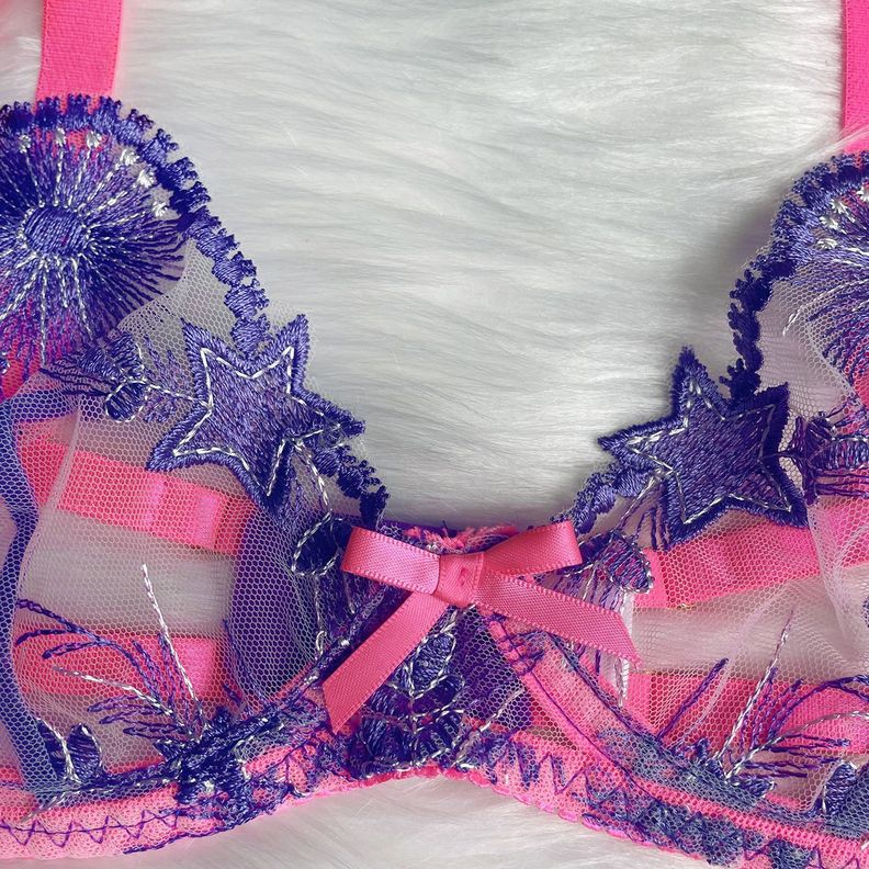 SET LENCERIA FUCSIA VIOLETT-3