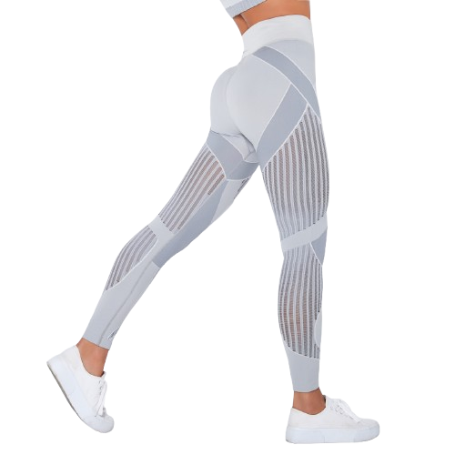 Leggings Licra Buzo Ranurado Azul-1