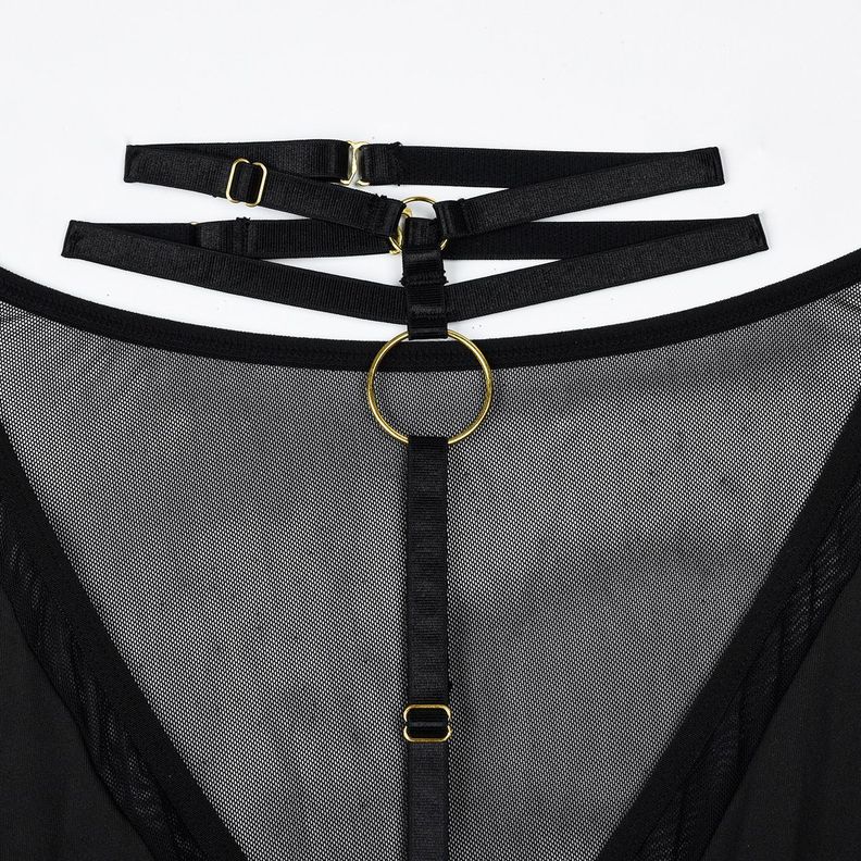 Body De Mangas Negro Emerson-4