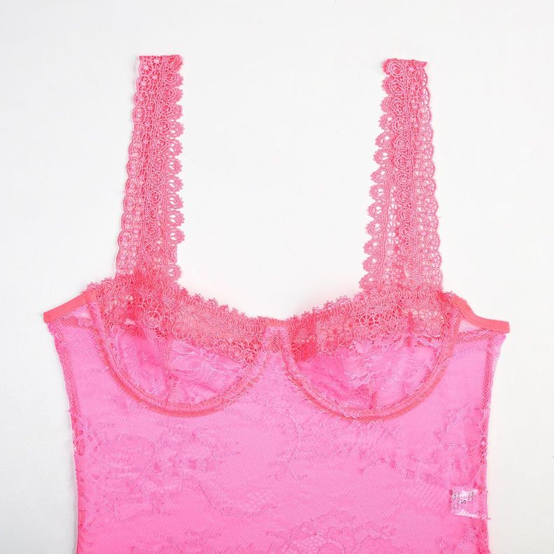 Body Enterito Encaje Rose Victorine-4