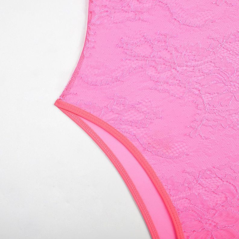 Body Enterito Encaje Rose Victorine-5