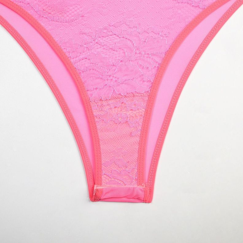 Body Enterito Encaje Rose Victorine-6