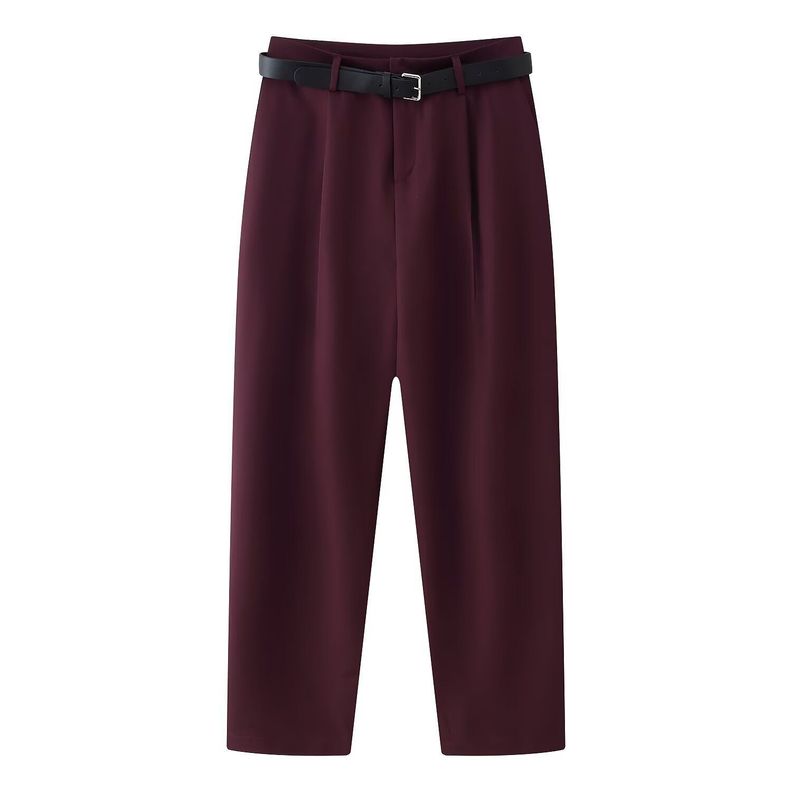 Pantalon Bruselas Plices Burdeo