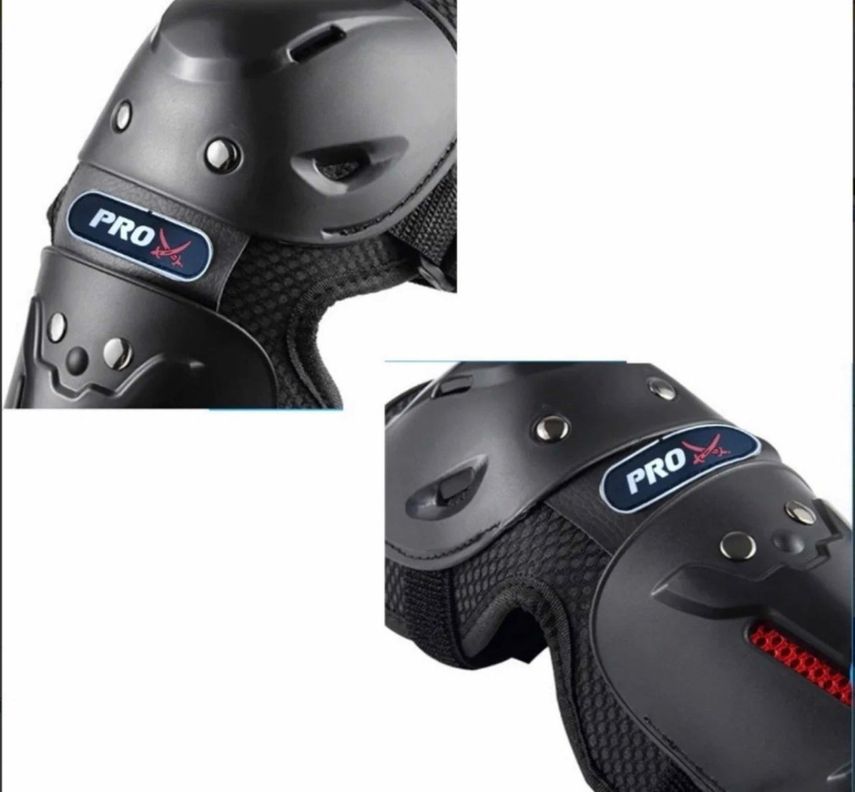Protecciones Rodilleras Y Coderas Moto / Bici Eficaz-1