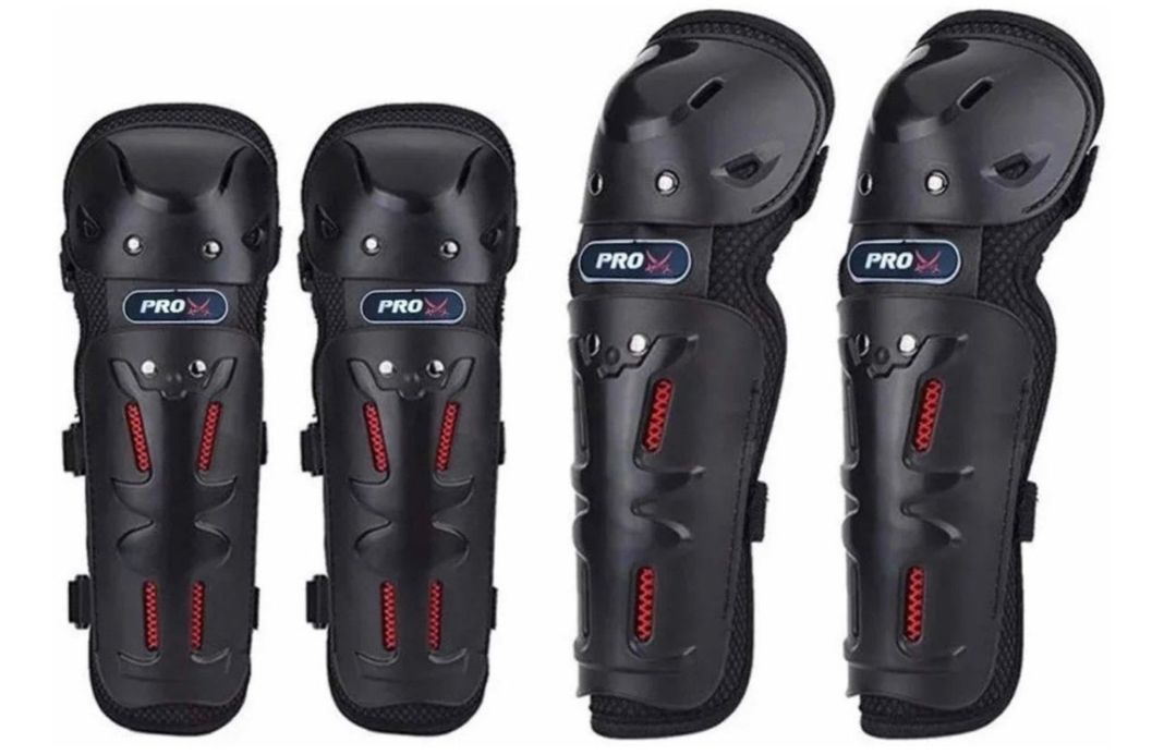 Protecciones Rodilleras Y Coderas Moto / Bici Eficaz-0