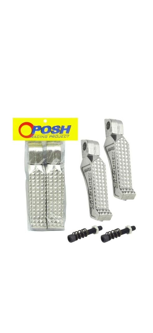 Set X2 Apoya Pies Universales Para Acompañante De Moto, Posh-1