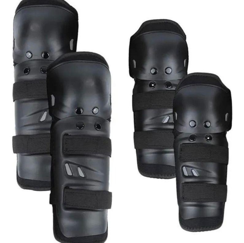 Set De Proteccion Rodilleras Y Coderas Semi Articulado-0