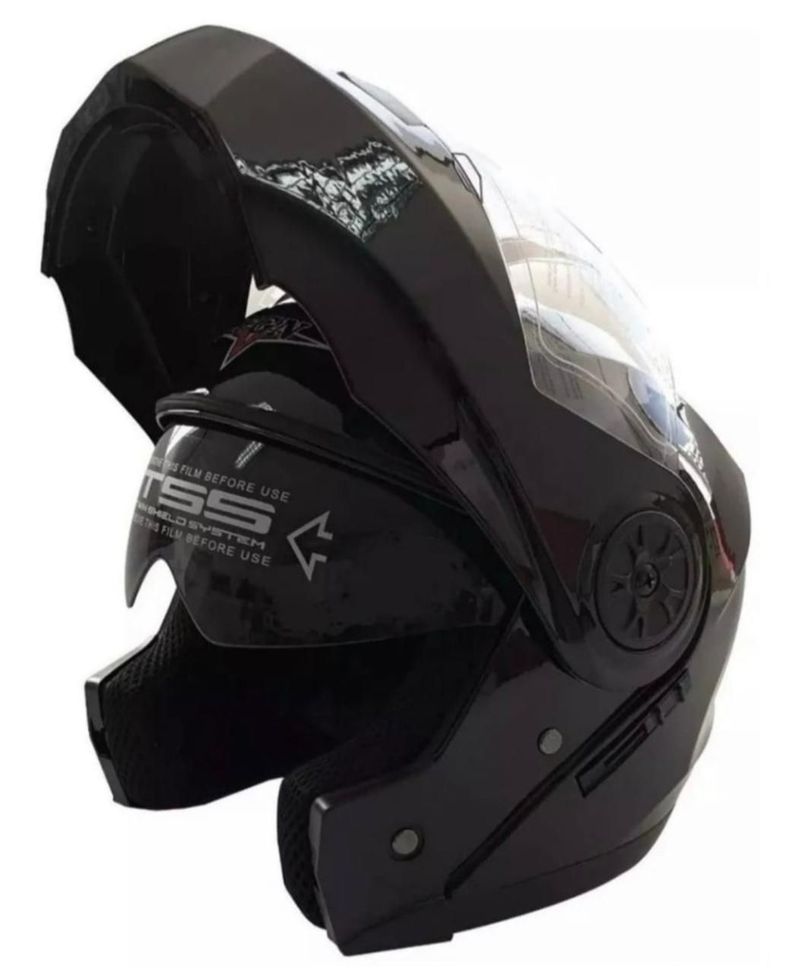 Casco Abatible Fgn Con Mica Transparente Y Gafas Polarizadas TALLA XL-0