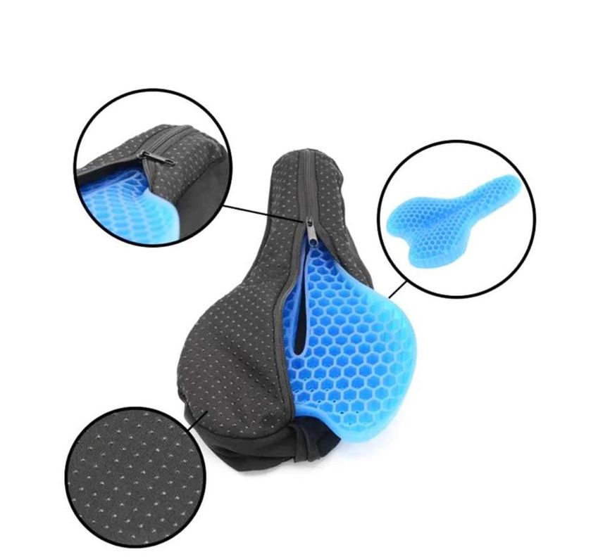 Funda Para Asiento De Bicicleta, Con Cojin De Silicona-2