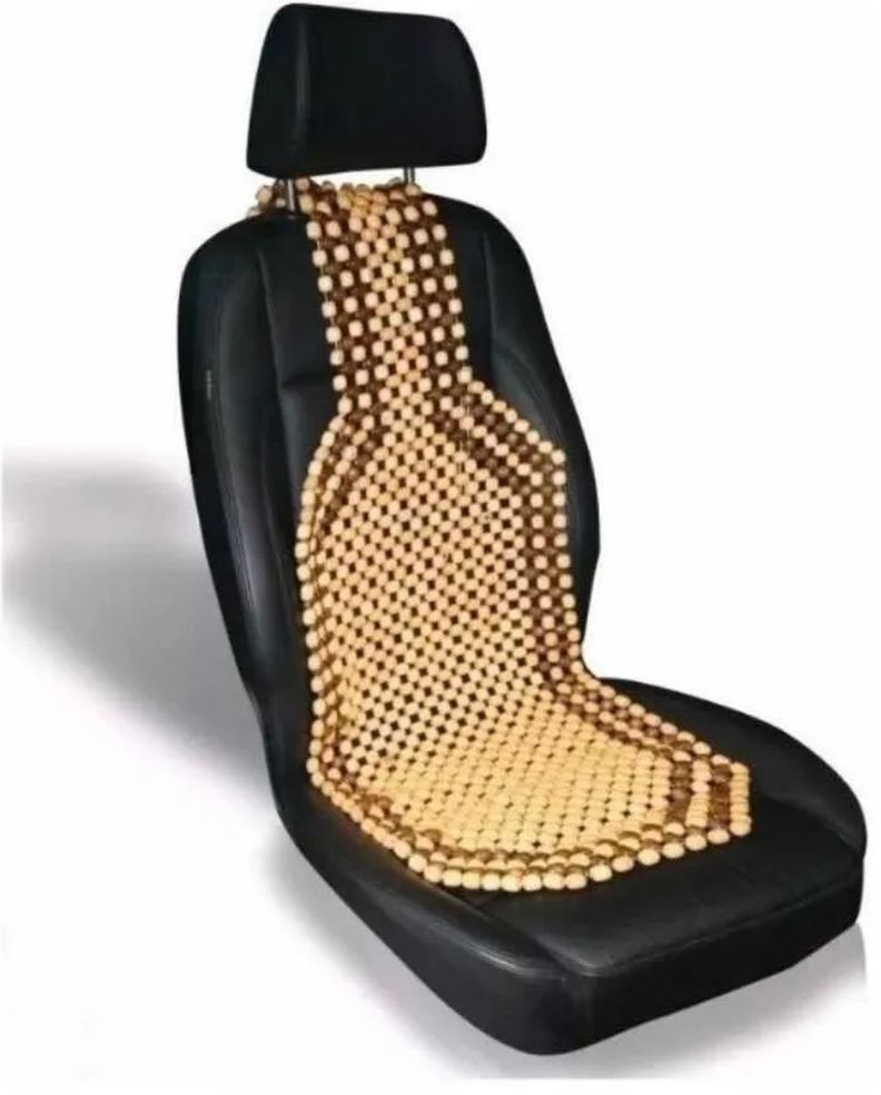 Respaldo De Madera Confortable Para Sillas Autos Camionetas-1