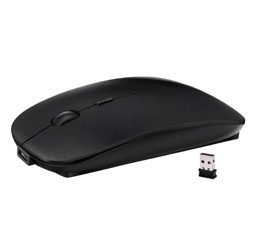 Mouse Dual Inalambrico Bluetooth Recargable Usb Optico-0