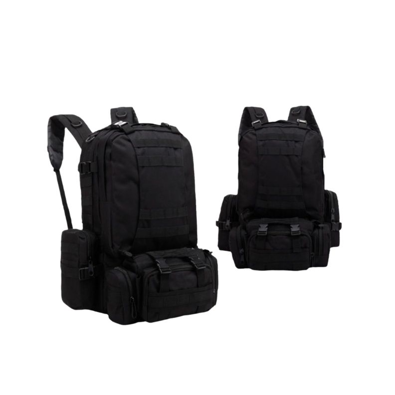 Mochila Tactica Militar Trekking Outdoor 65 Litros 3 En 1-0