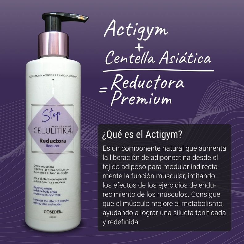 Crema Reductora Con Actigym Stop Celulitika-1