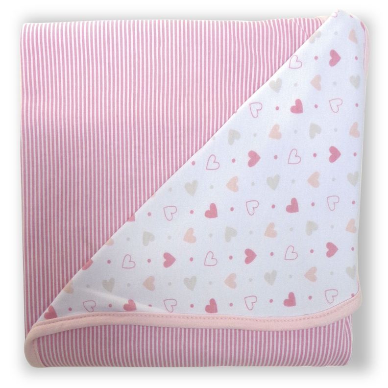 OFERTA Mantas para bebe Algodón Premium Mini Me rosado-2