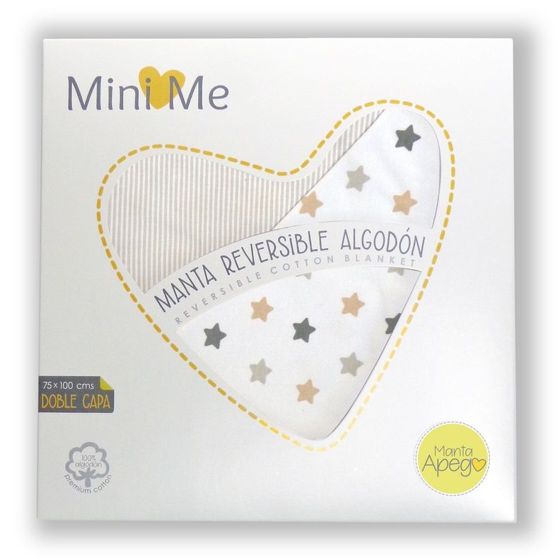 Manta para bebé Mini Me Algodón premium unisex-0