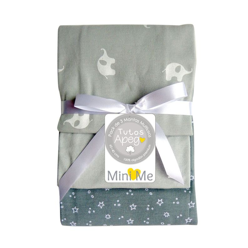 Pack 3 Tutos para bebé unisex-0