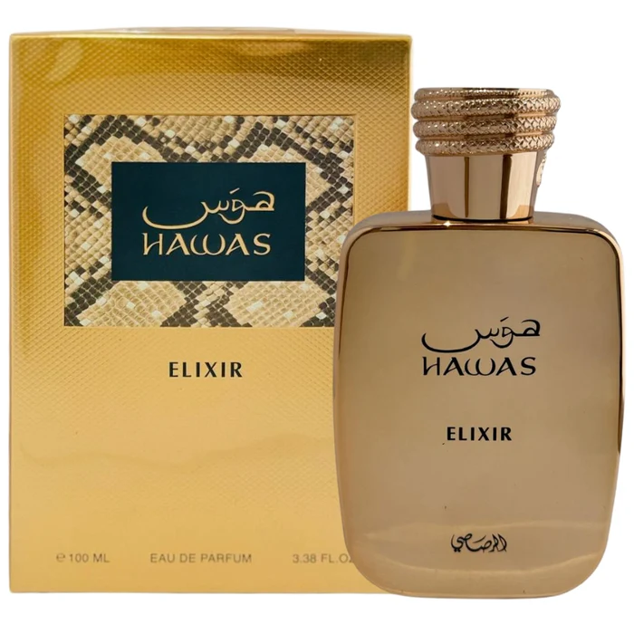 Perfume Hawas Elixir Rasasi EDP Hombre 100 ml-0
