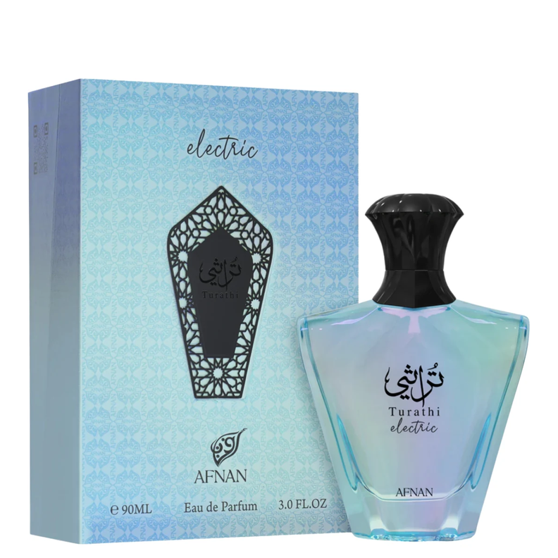 Perfume Turathi Electric Afnan EDP Unisex 90 ml Diseno 1