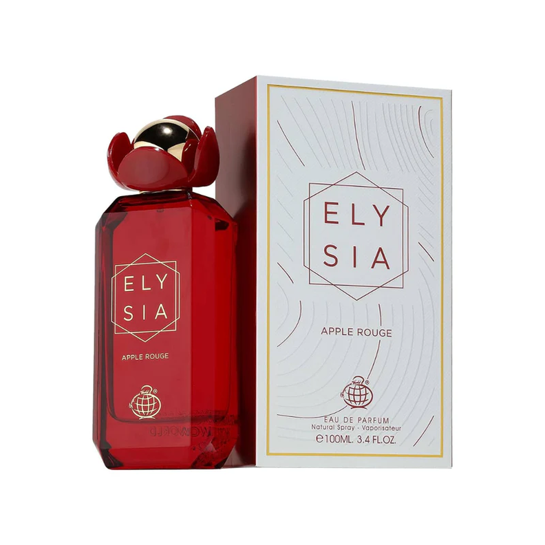 Perfume Elysia Apple Rouge Fragrance World EDP Mujer 100 ml Diseno 1