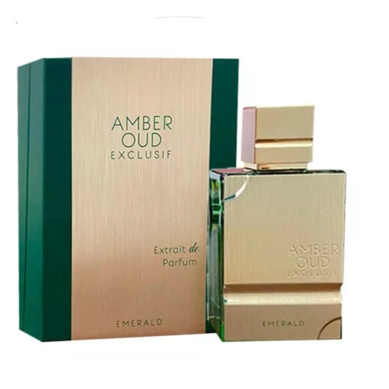 Perfume Amber Oud Exclusif Emerald Al Haramin EDP Unisex 60 ml-0