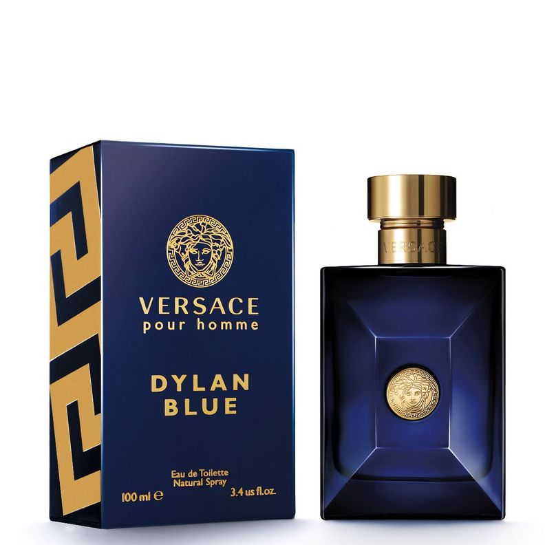 Perfume Dylan Blue Pour Homme Versace EDT Hombre 100 ml Diseno 1