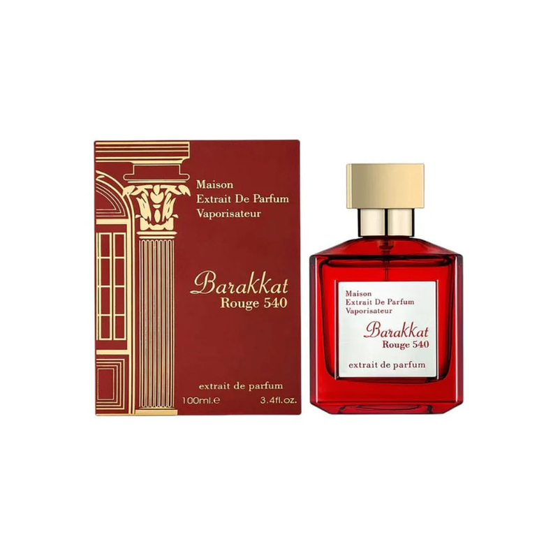 Perfume Barakkat Rouge 540 Fragrance World Extrait De Parfum Unisex 100 ml-0