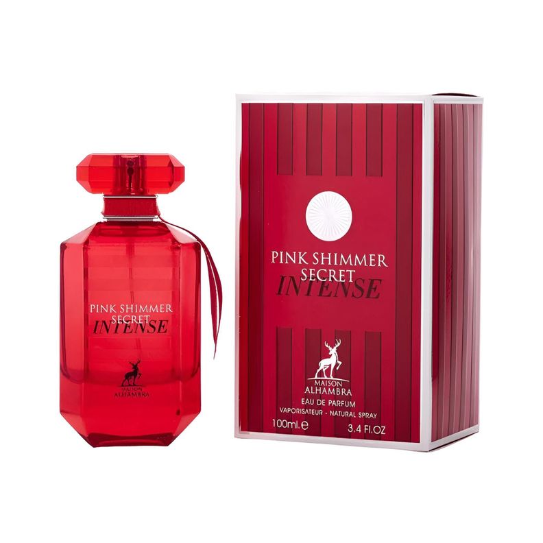 Perfume Pink Shimmer Secret Intense Maison Alhambra EDP Mujer 100 ml Diseno 1
