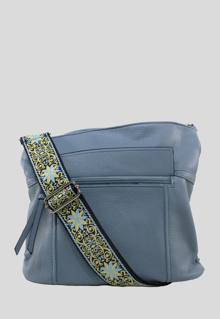 Correa Larga X Carteras Celeste-2
